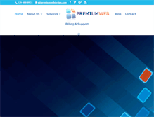 Tablet Screenshot of premiumwebdesign.com